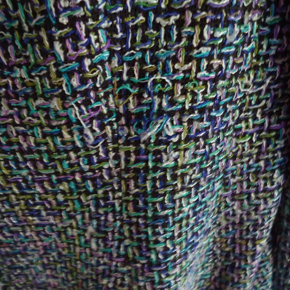 Emil Rutenberg Jacket S Silk Tweed Vintage - Picture 9 of 9